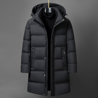 Men's Fashion Mid-length Thick Down Jacket Coat