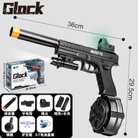 Toy Gun Electric Continuous Hair Crystal Boy Graffiti Gun