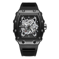 Large Dial Luminous Barrel-shaped Men's Watch